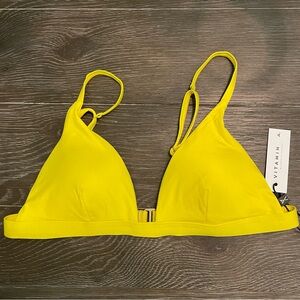 Vitamin A bikini for top triangle Moss Bralette Top